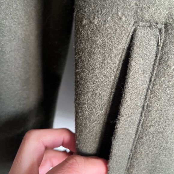 Zara vintage Classic olive  Green bomber jacket medium - Picture 4 of 8